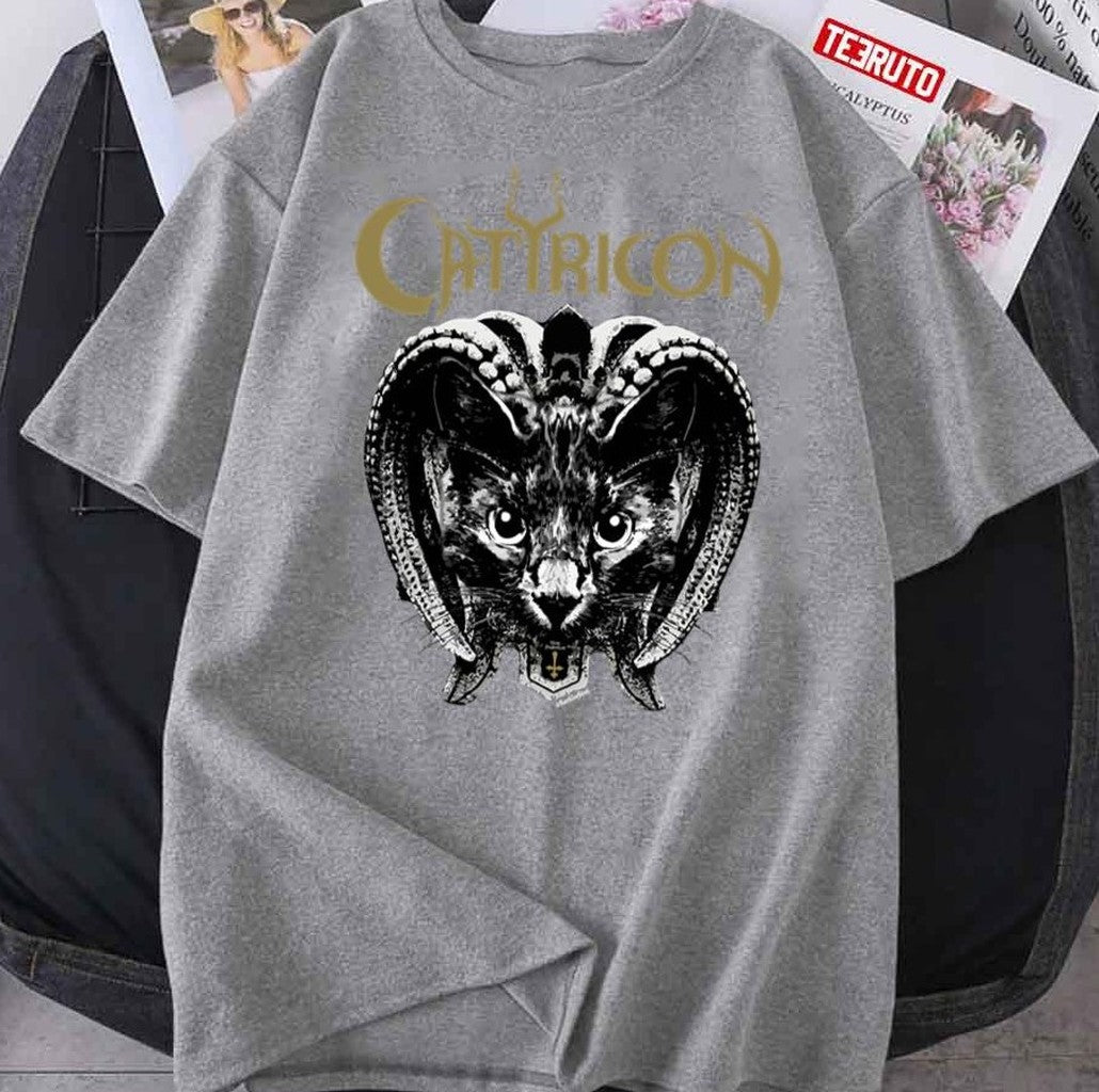Catricon Diabolicat Metal Rock Band Unisex T-Shirt