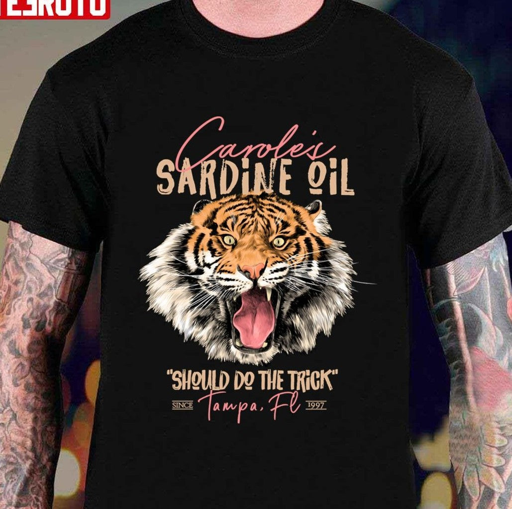 Carole's Sardine Oil Tiger Unisex Hoodie