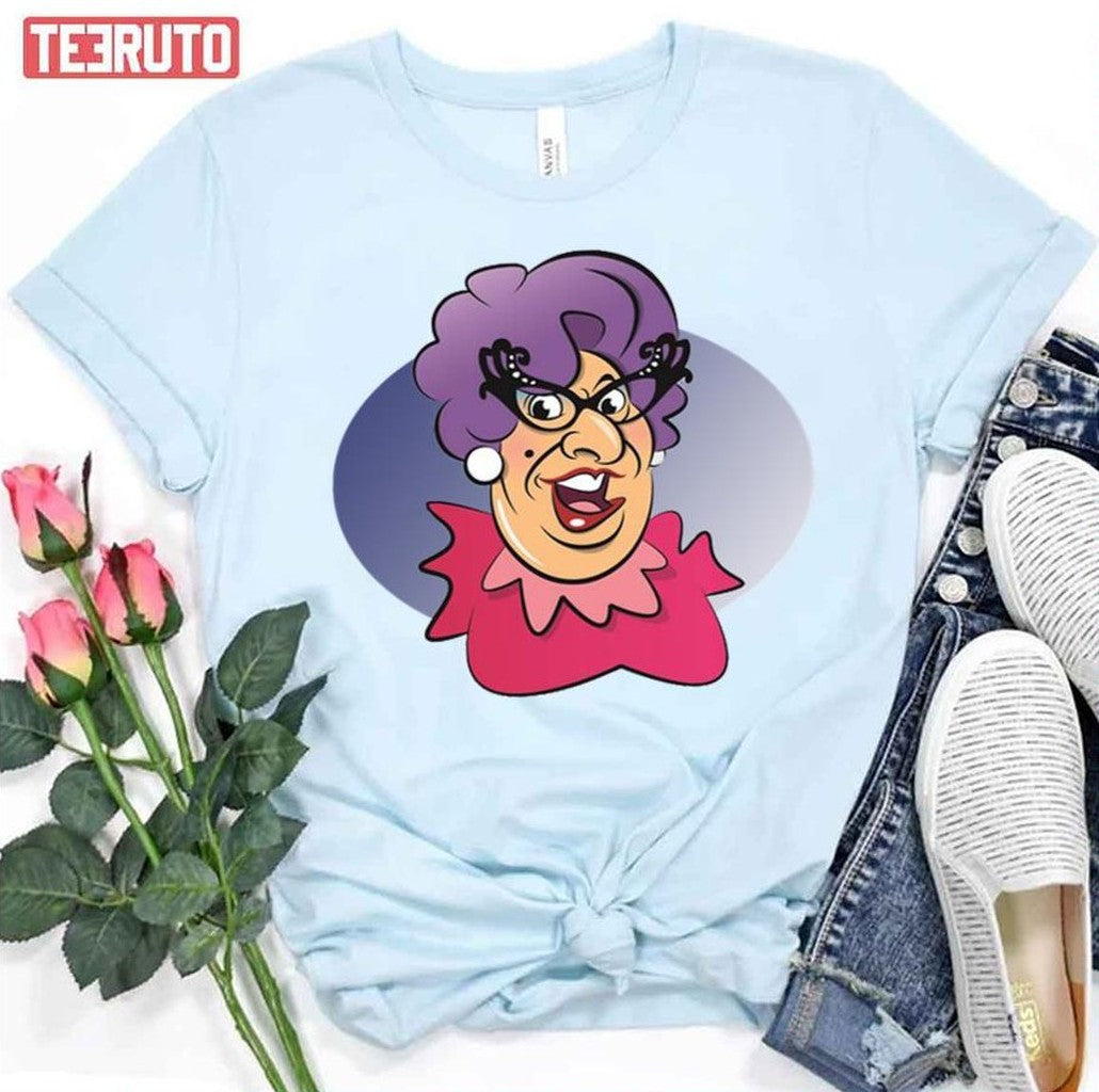 Cartoon Design Dame Edna Everage Unisex T-Shirt