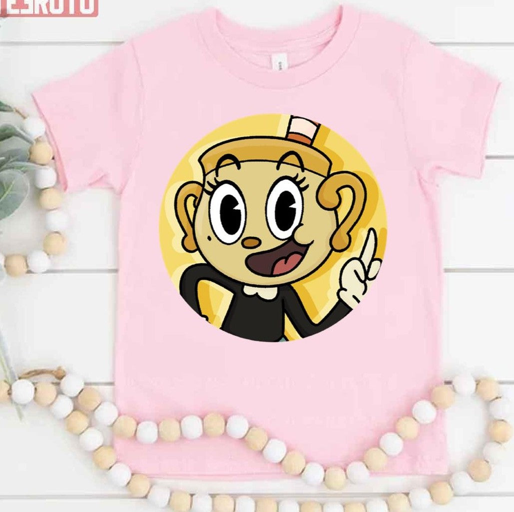 Cartoon Chalice The Cuphead Show Unisex T-Shirt