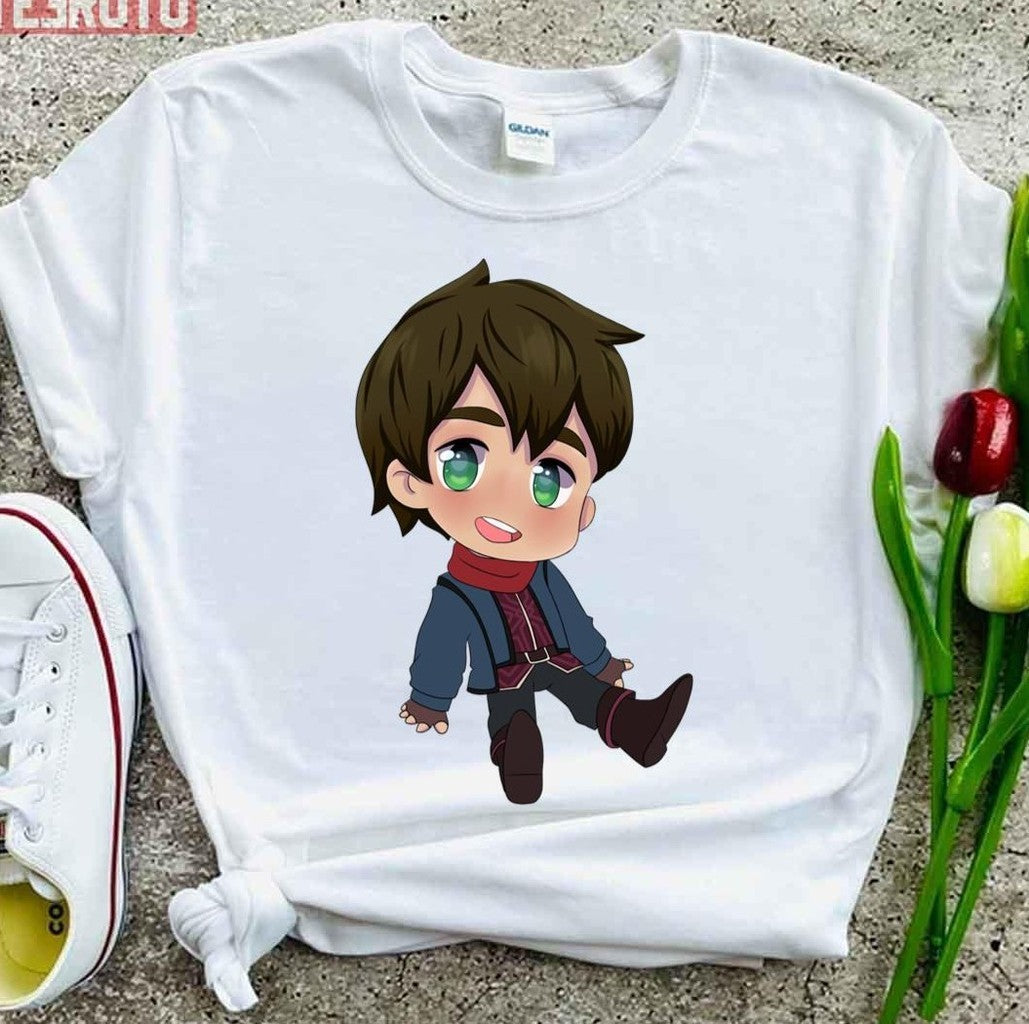 Callum The Dragon Prince Chibi Design Unisex T-Shirt