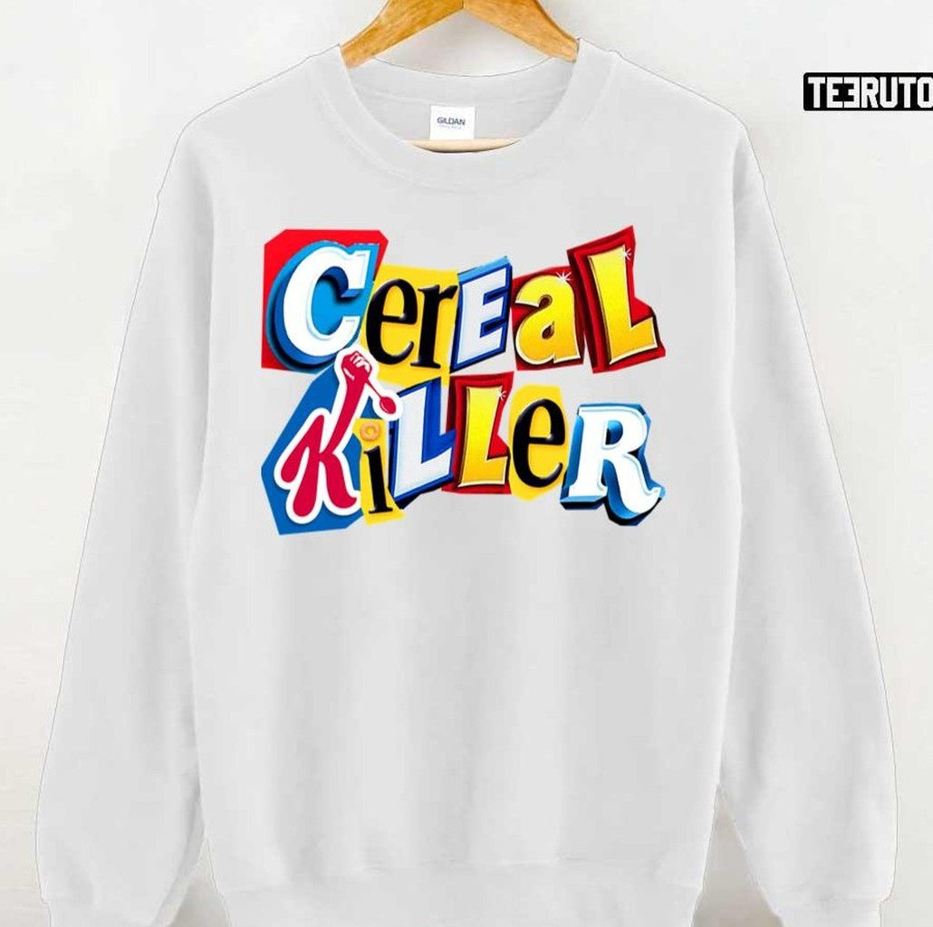 Cereal Killer Ransom Note Unisex T-Shirt
