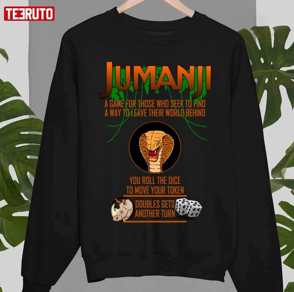 A Game For Those Jumanji Unisex T-Shirt