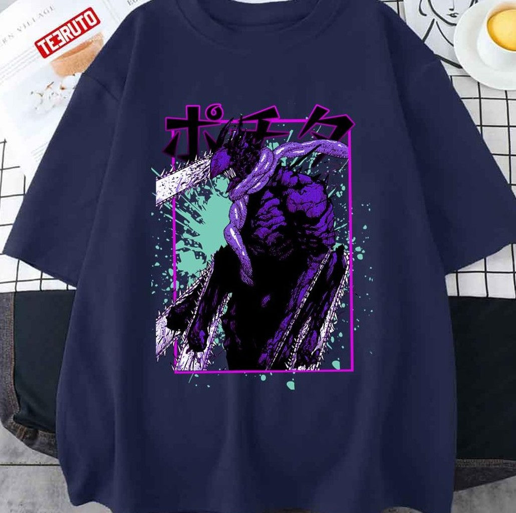 Chainsaw Man Anime Manga Japanese Style Art Unisex T-Shirt Unisex T-Shirt