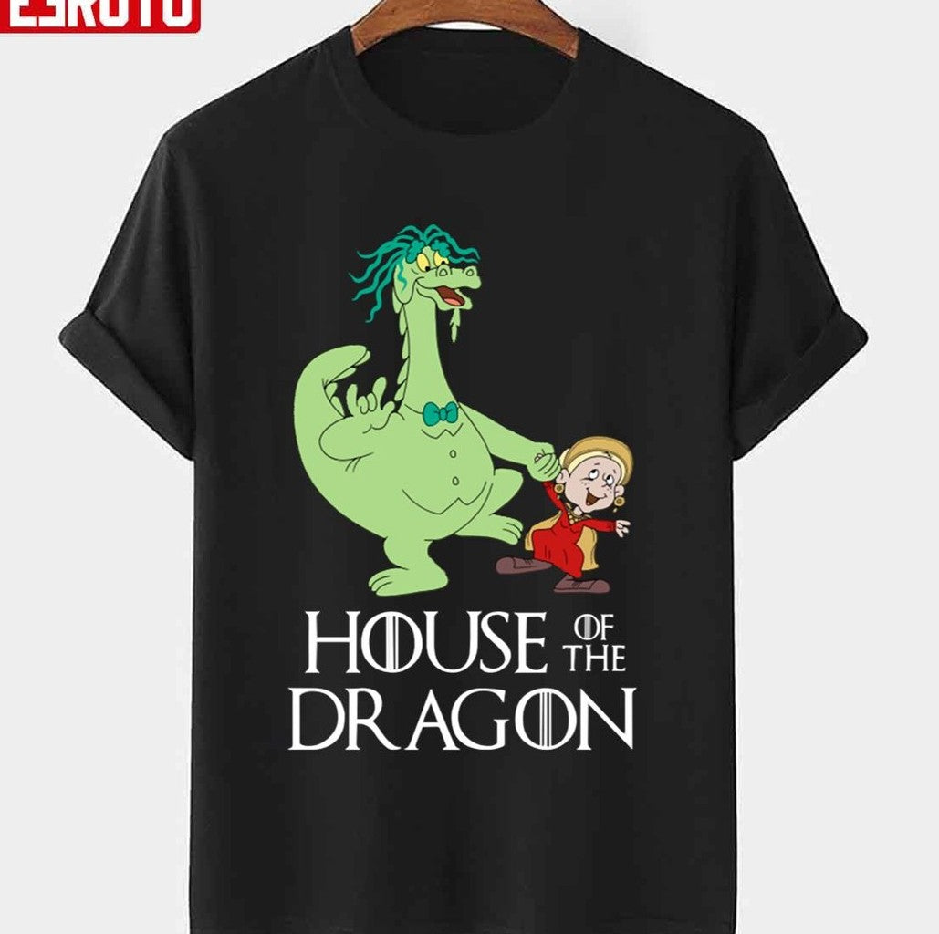 Cartoon Art House Of The Dragon Unisex T-shirt
