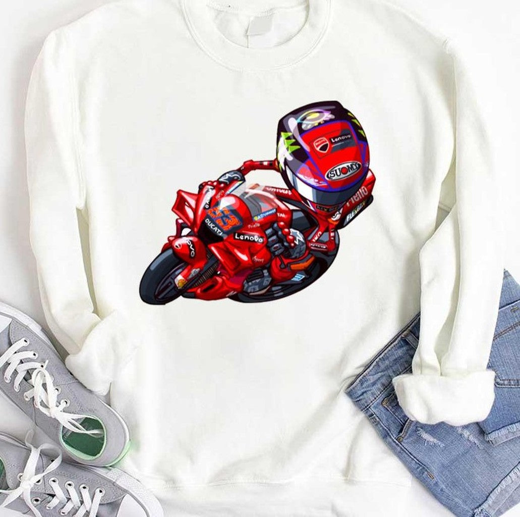 Cartoon Motorsport Pecco Bagnaia Unisex T-Shirt