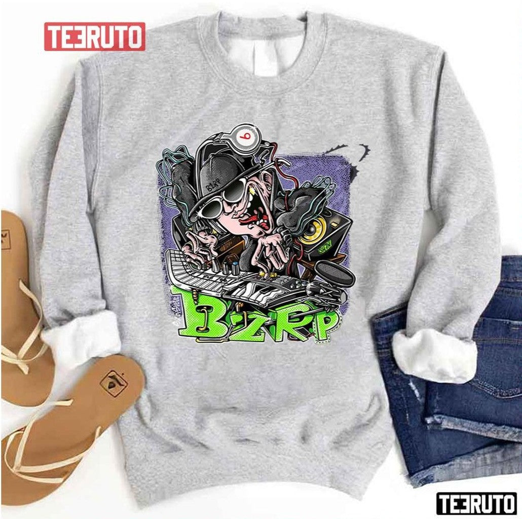 Bzrp Bizarrap Argentine Musical Artist Unisex Sweatshirt