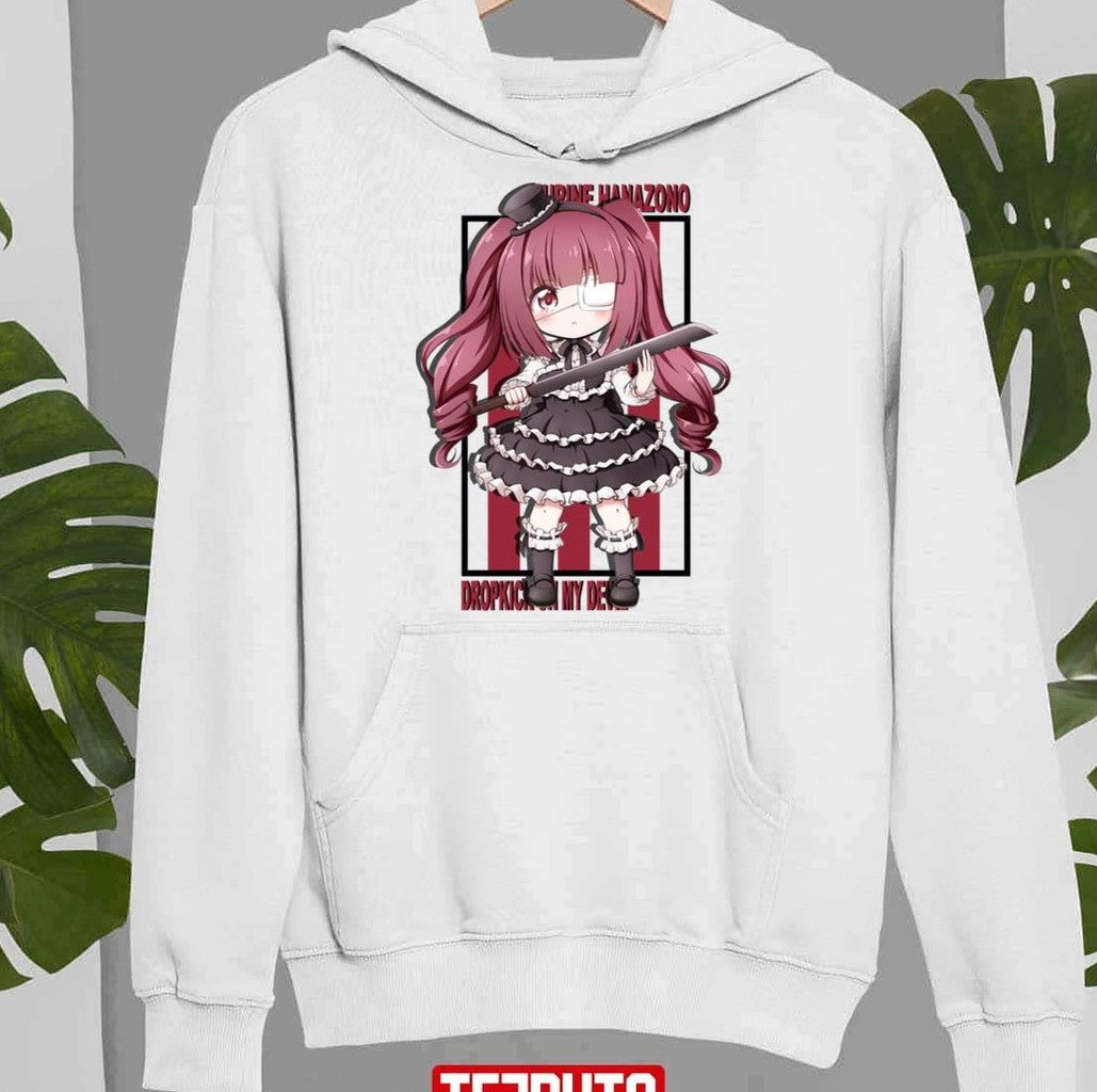 Chibi Sword Yurine Hanazono Dropkick On My Devil Copy Unisex Sweatshirt