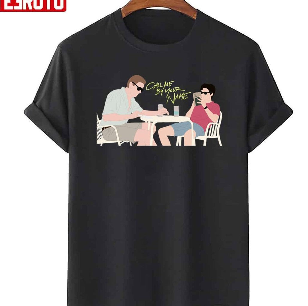 Call Me By Your Name First Day Table Art Unisex T-Shirt