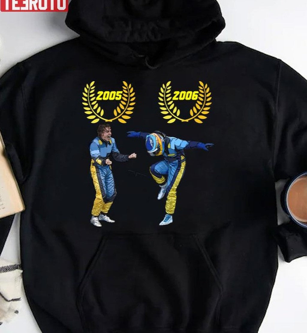 Championship 2005 2006 Car Racing Fernando Alonso Unisex Sweatshirt