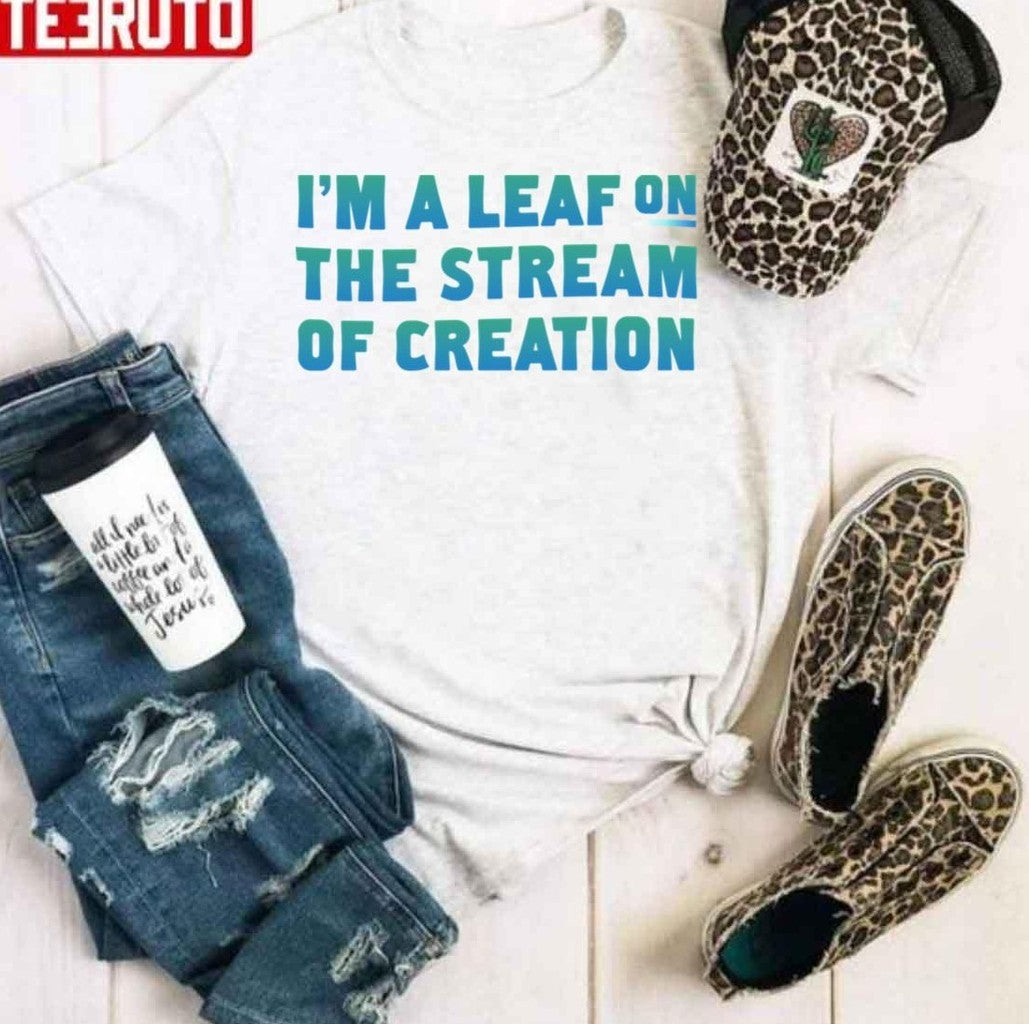 A Leaf On The Stream Of Creation Dirk Gently's Unisex Hoodie