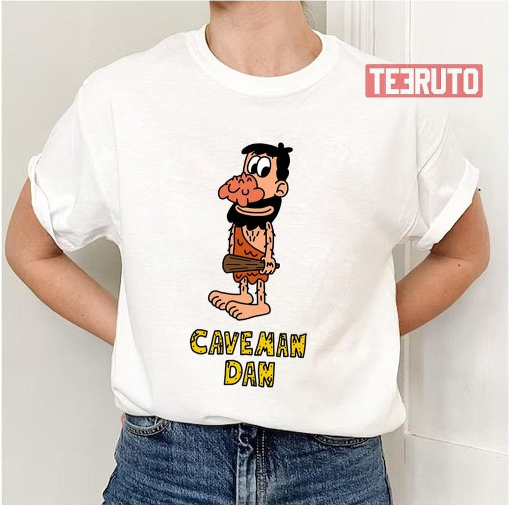 Caveman Dan With Name Unisex T-Shirt