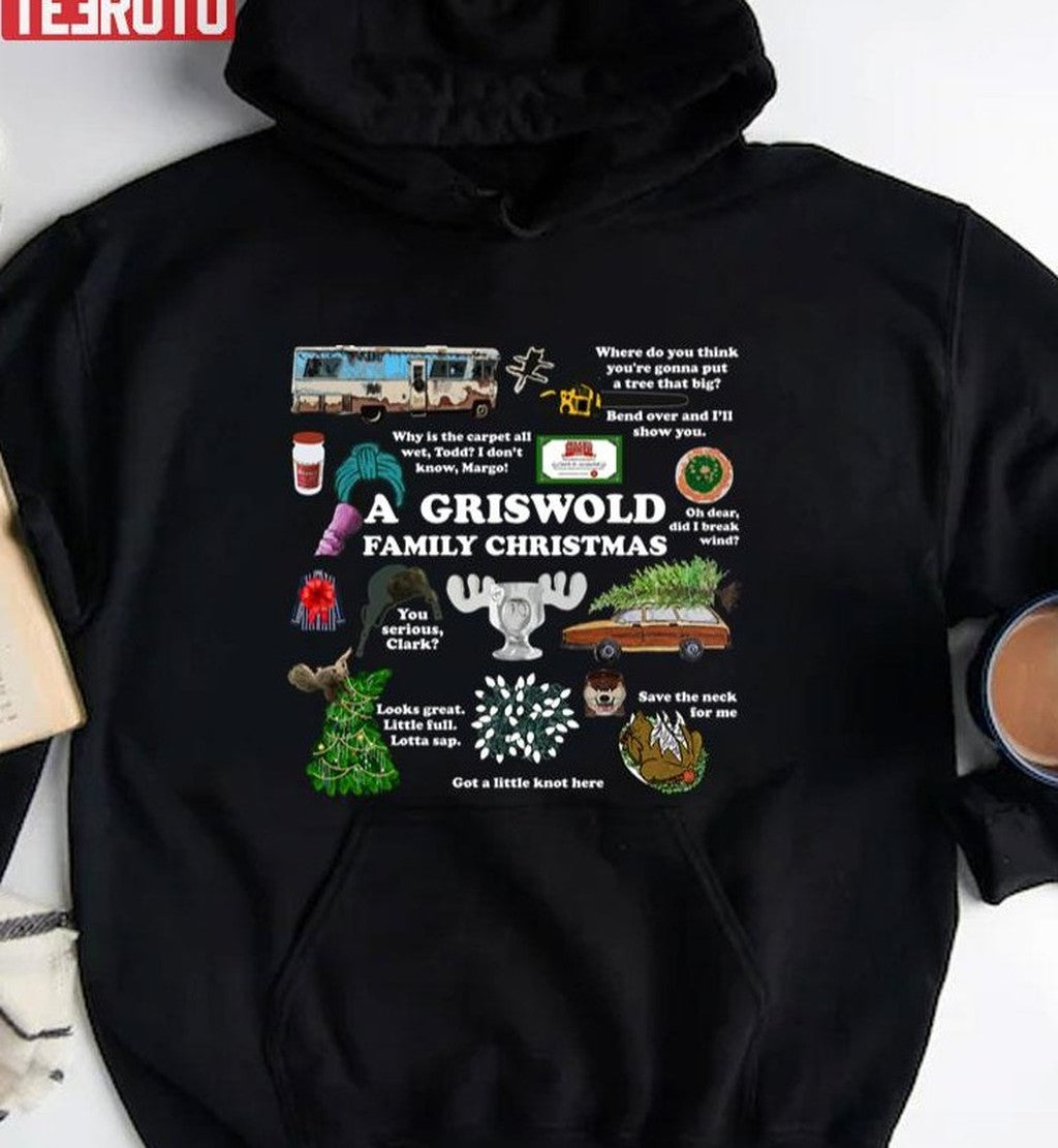 A Griswold Family Christmas Vacation Collage Unisex Sweatshirt