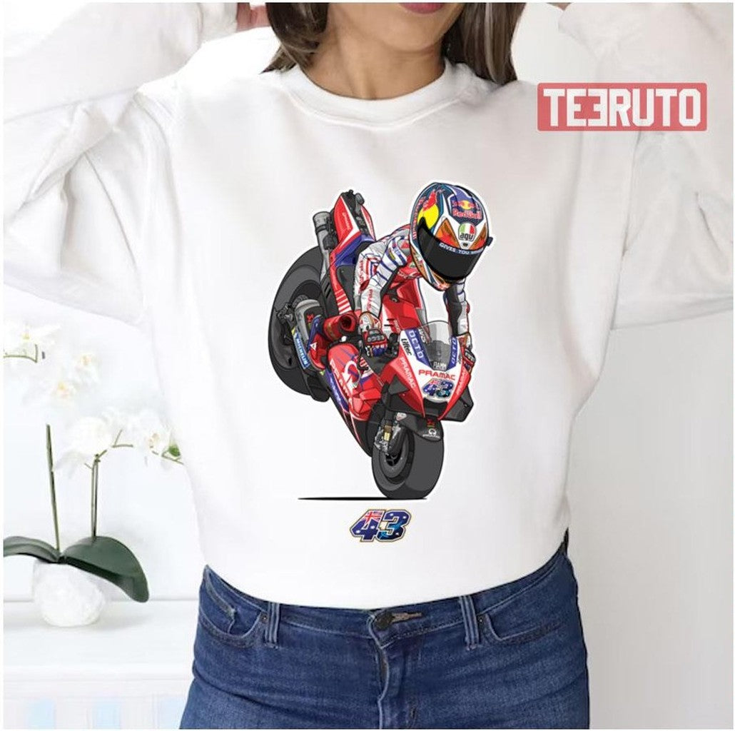 Chibi Version Motorcycle Racer Jack Miller Unisex Sweatshirt