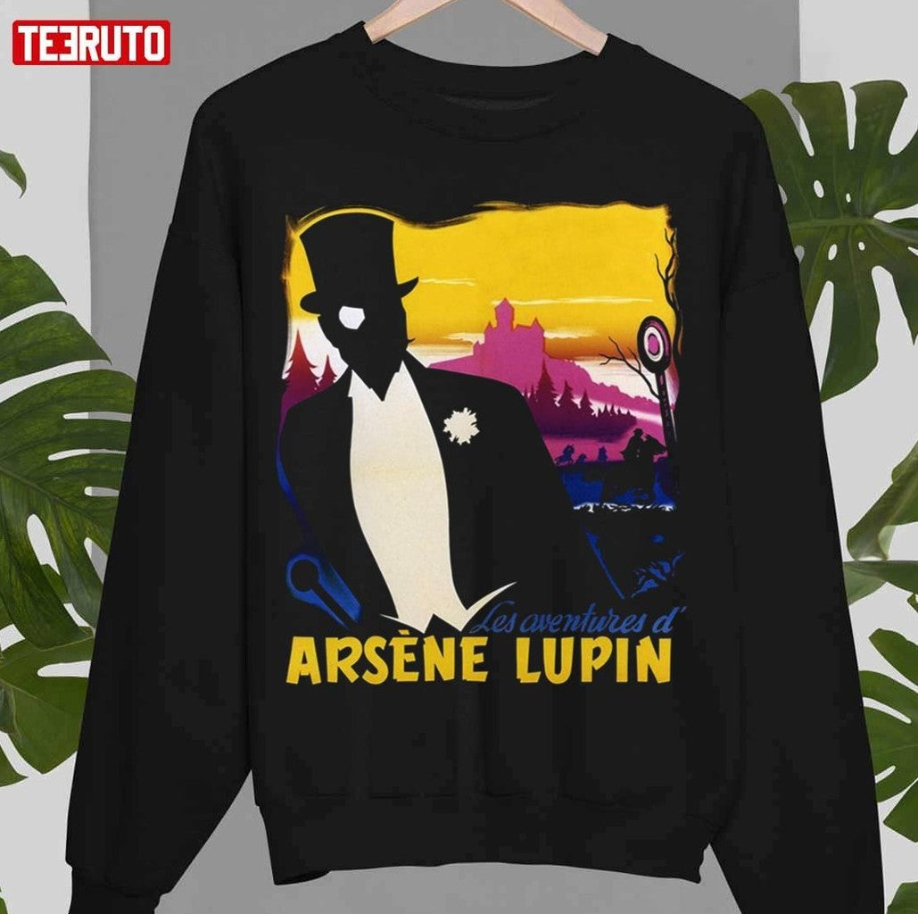 Cartoon Art Arsène Lupin Lupin The Third Unisex Sweatshirt