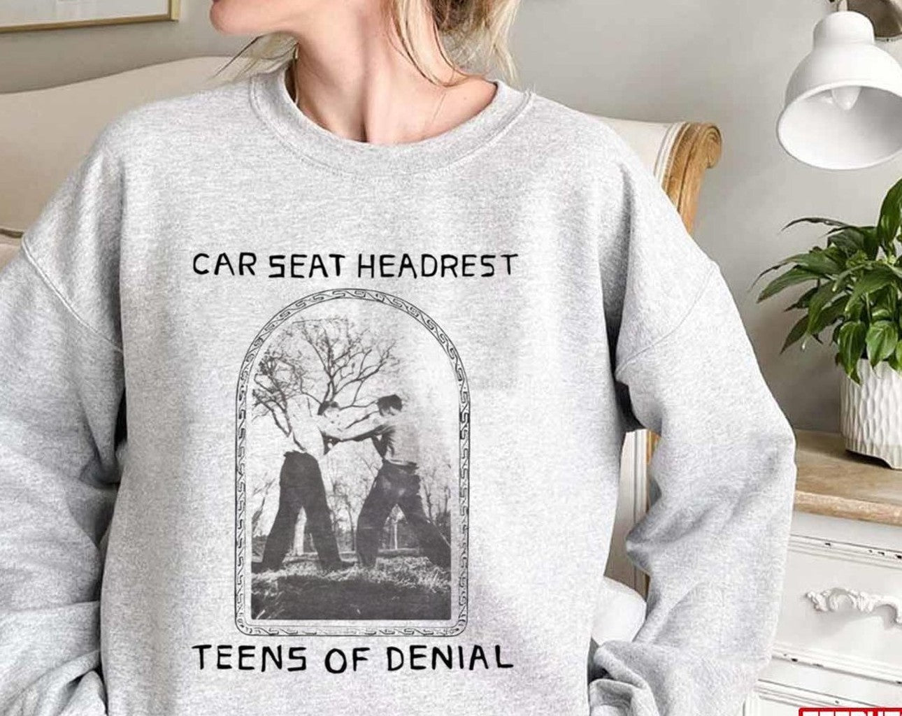 Car Seat Headrest Teen Of Denial Unisex Sweatshirt