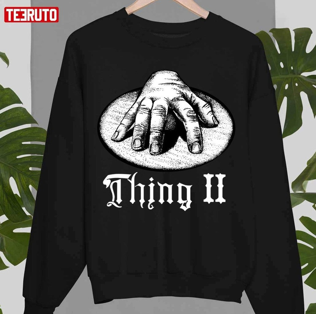 Character Thing Ii Addams Family Right HandUnisex Sweatshirt