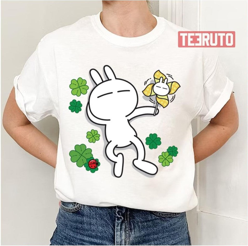Chilling And Sleeping Tuzki Unisex T-Shirt