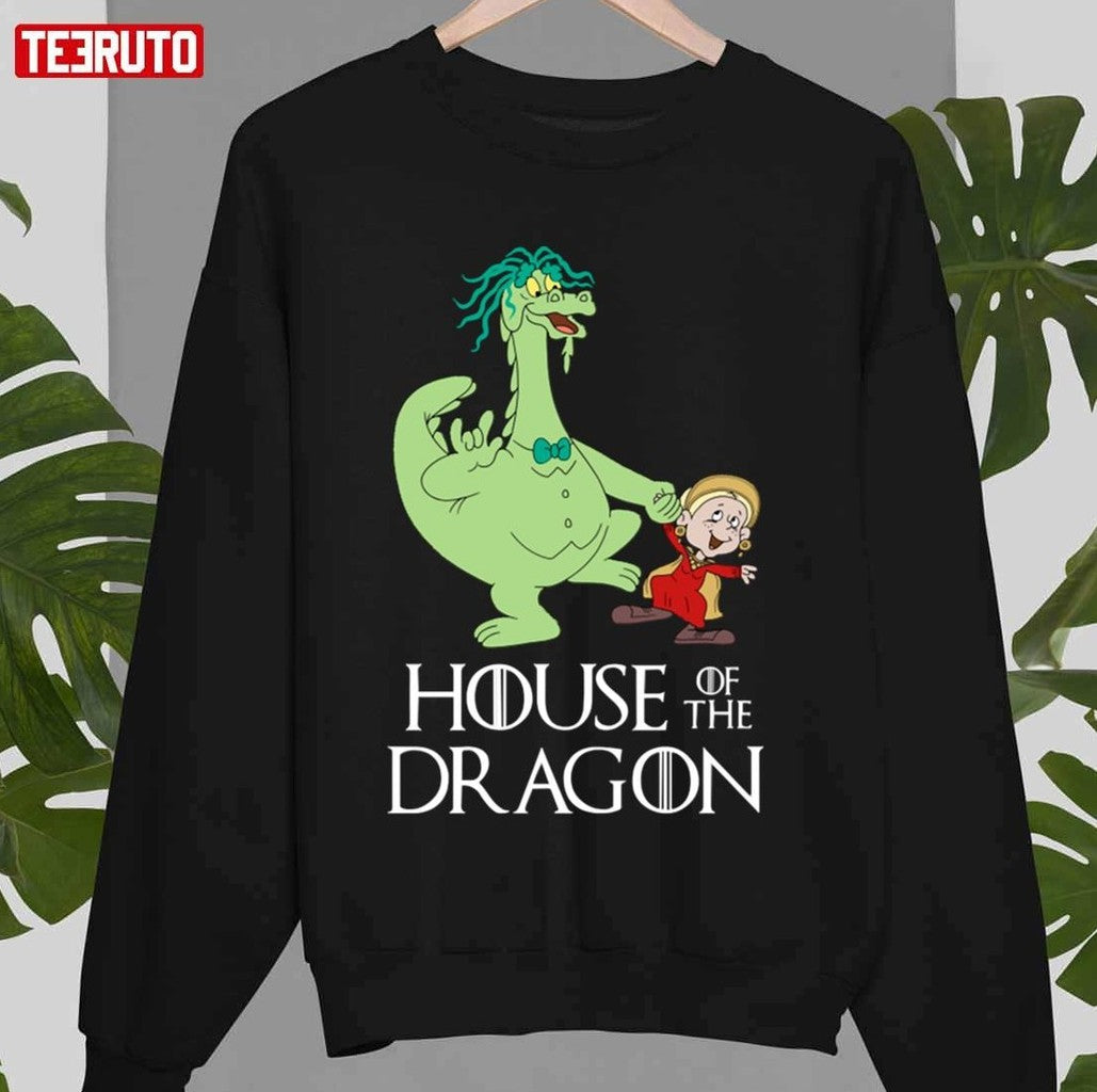 Cartoon Art House Of The Dragon Unisex T-shirt