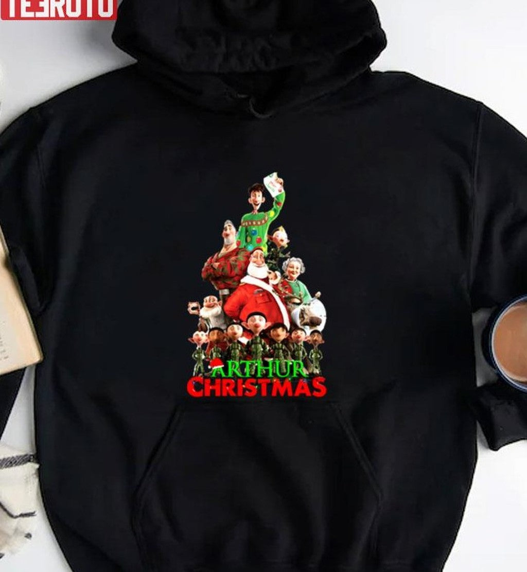 A Hair’s Breadth Arthur Christmas Unisex Sweatshirt -