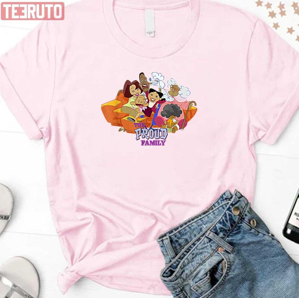 Channel The Proud Family Characters Unisex Sweatshirt