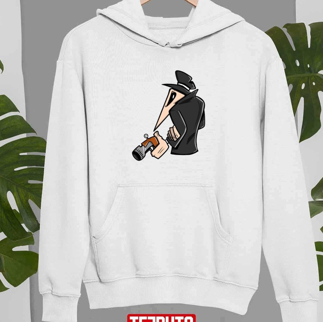 Black Spy Vs Spy Unisex Sweatshirt