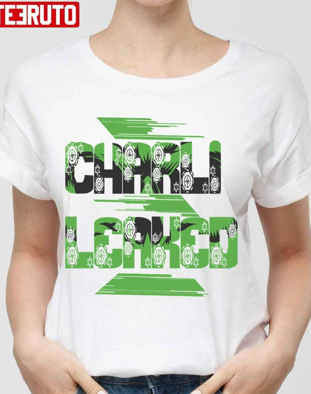 Charli Leaked Green Logo Unisex T-Shirt