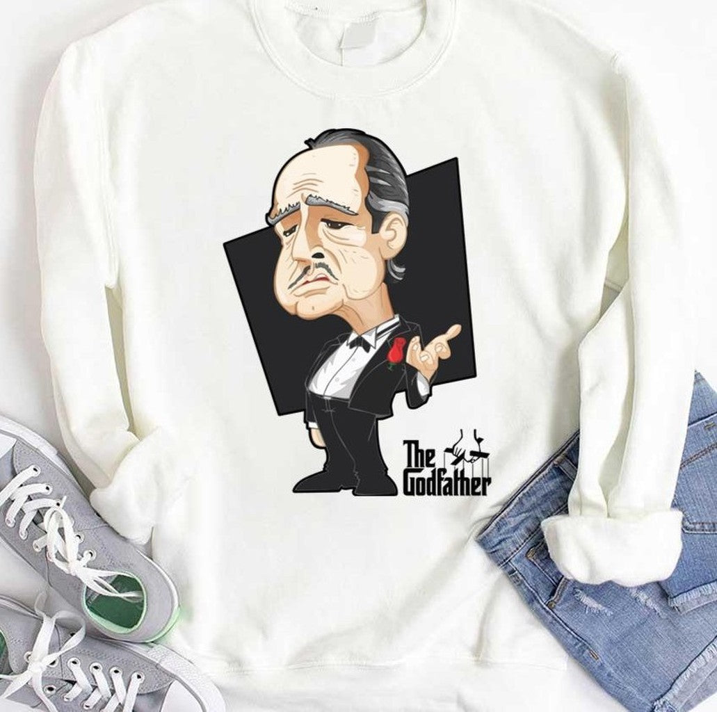 Chibi Movie Character The God Father Unisex Hoodie