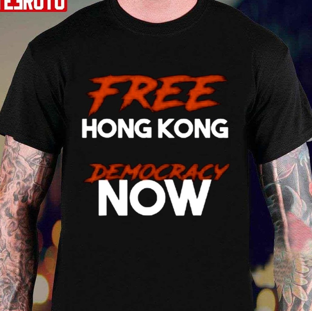China Is Outraged Hong Kong Unisex T-Shirt