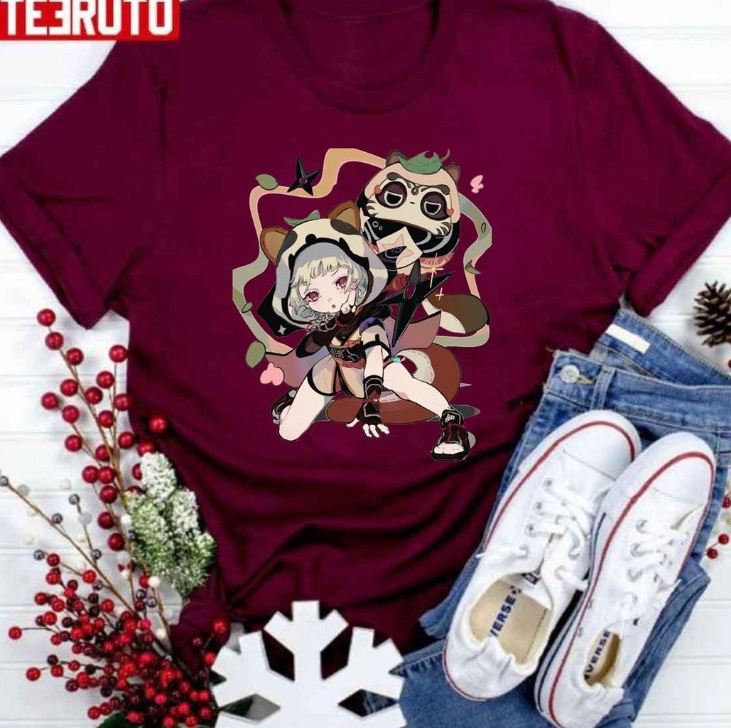 Chibi Sayu Lovely Design Genshin Impact Unisex T-Shirt