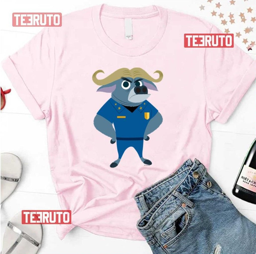 Chief Bogo Zootopia Unisex T-Shirt