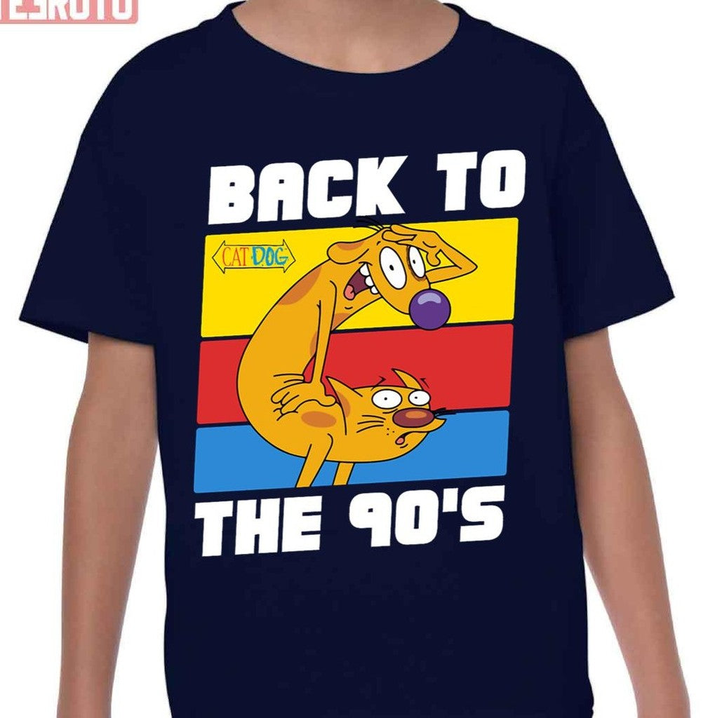 Catdog Retro Colors Movie Funny Unisex T-Shirt