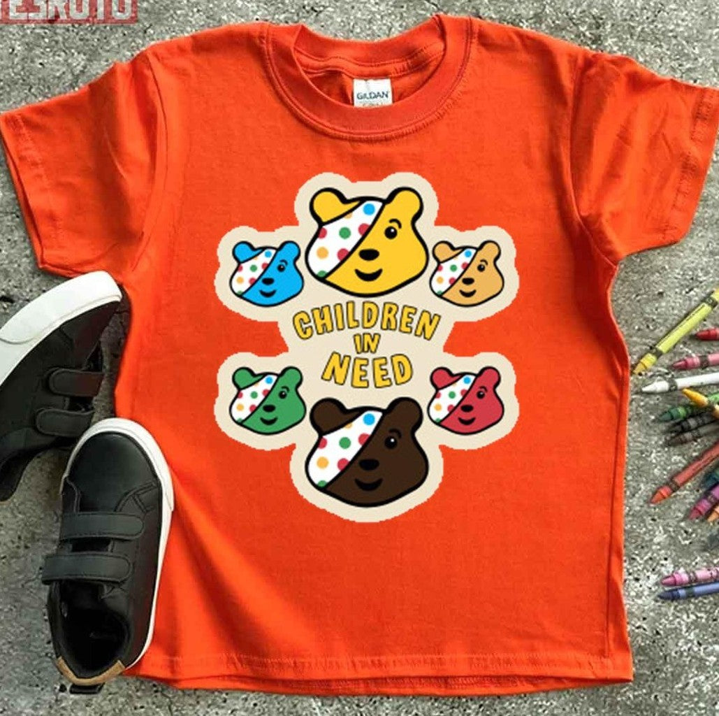 Children In Need Tesco Pudsey Bear Unisex T-Shirt