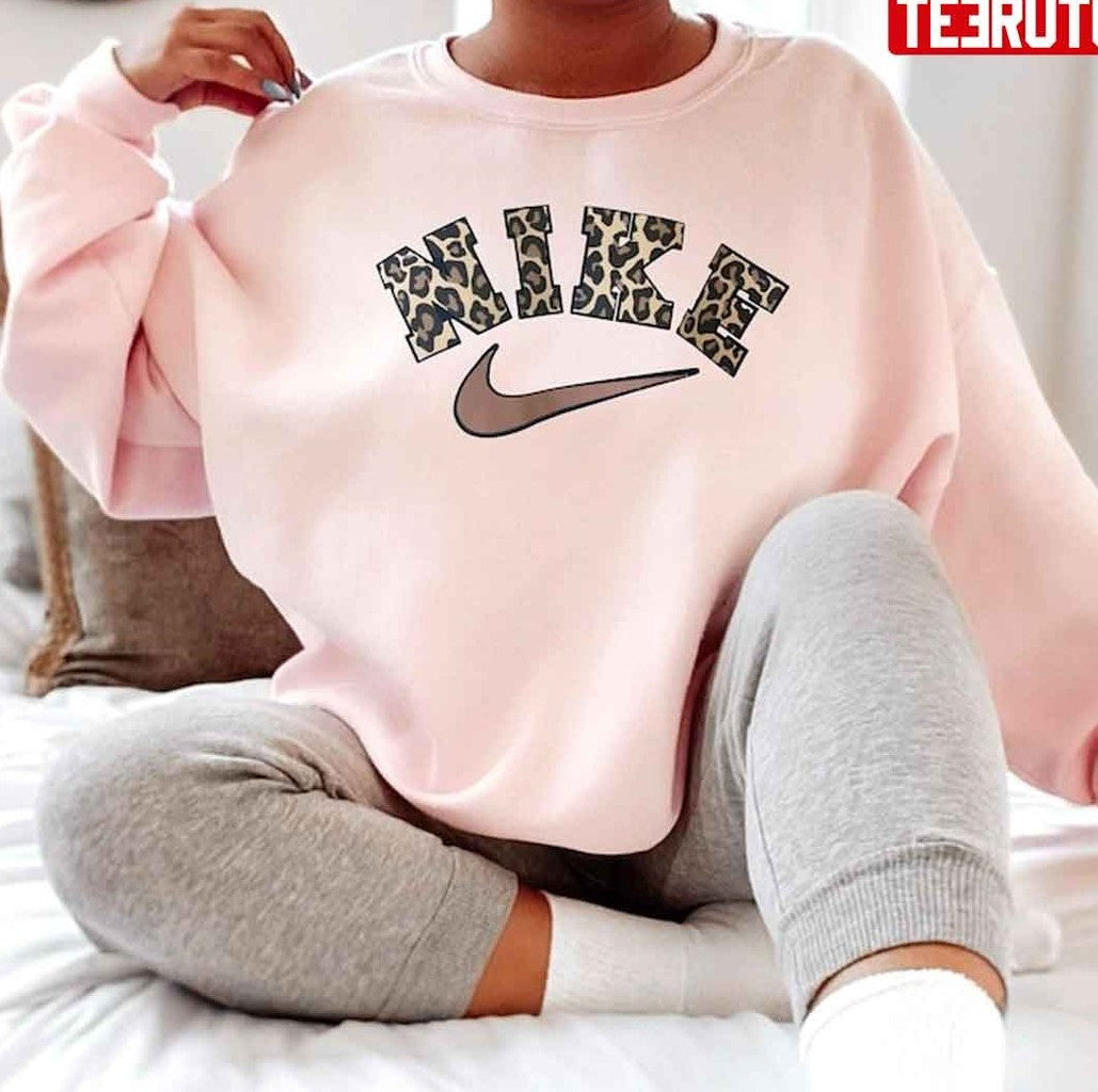 Cheetah Leopard Nike Print Unisex Sweatshirt