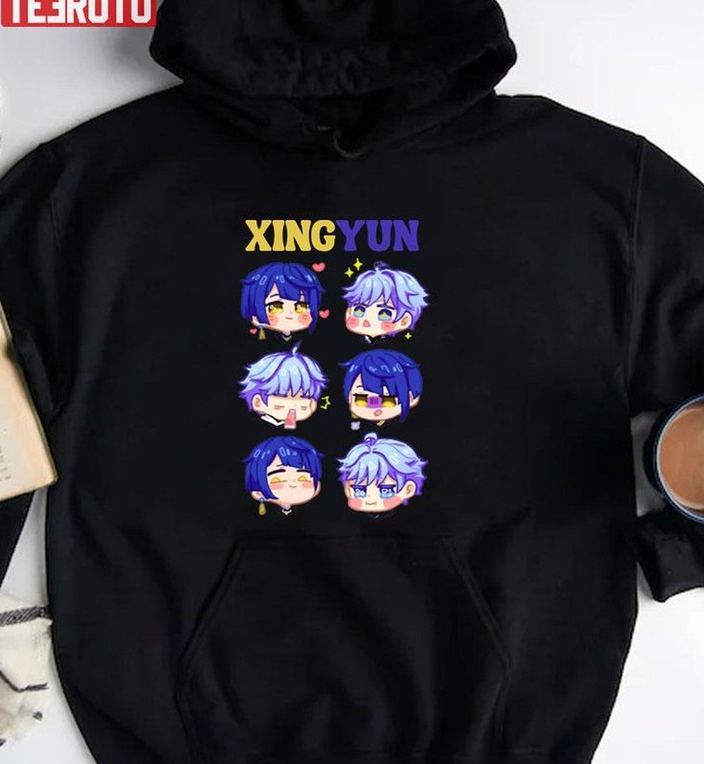 Chibi Xingyun And Chongyun Funny Collage Unisex Sweatshirt