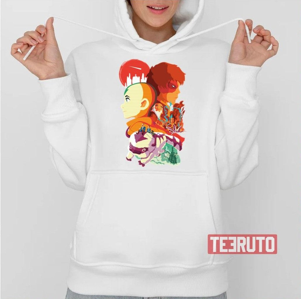 Cartoon Style Avatar The Best Airbender Unisex Sweatshirt