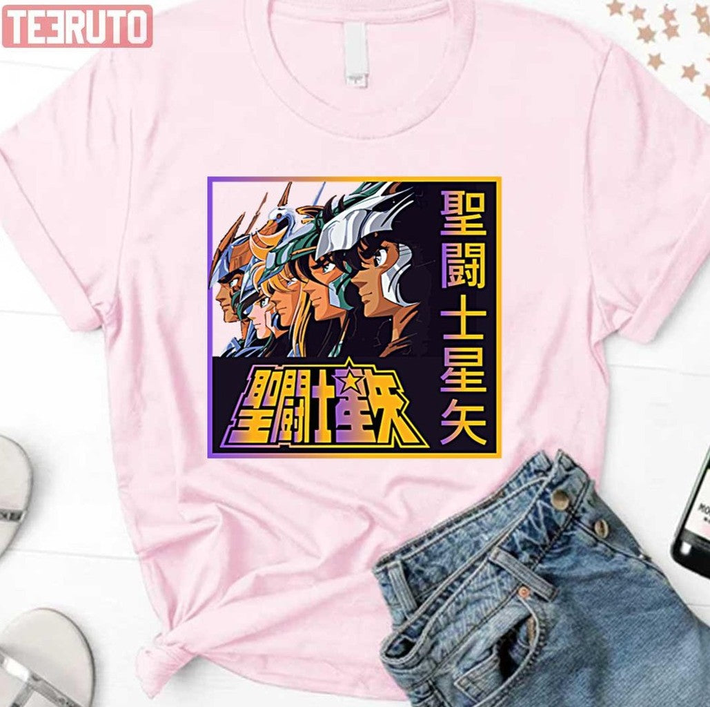 Characters Of Saint Seiya Knights Of The Zodiac Unisex Sweatshirt