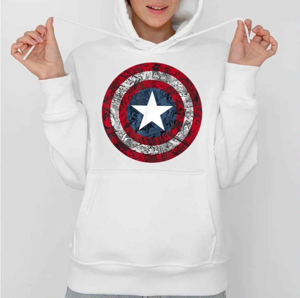 Ca Shield Comic Marvel Unisex Sweatshirt