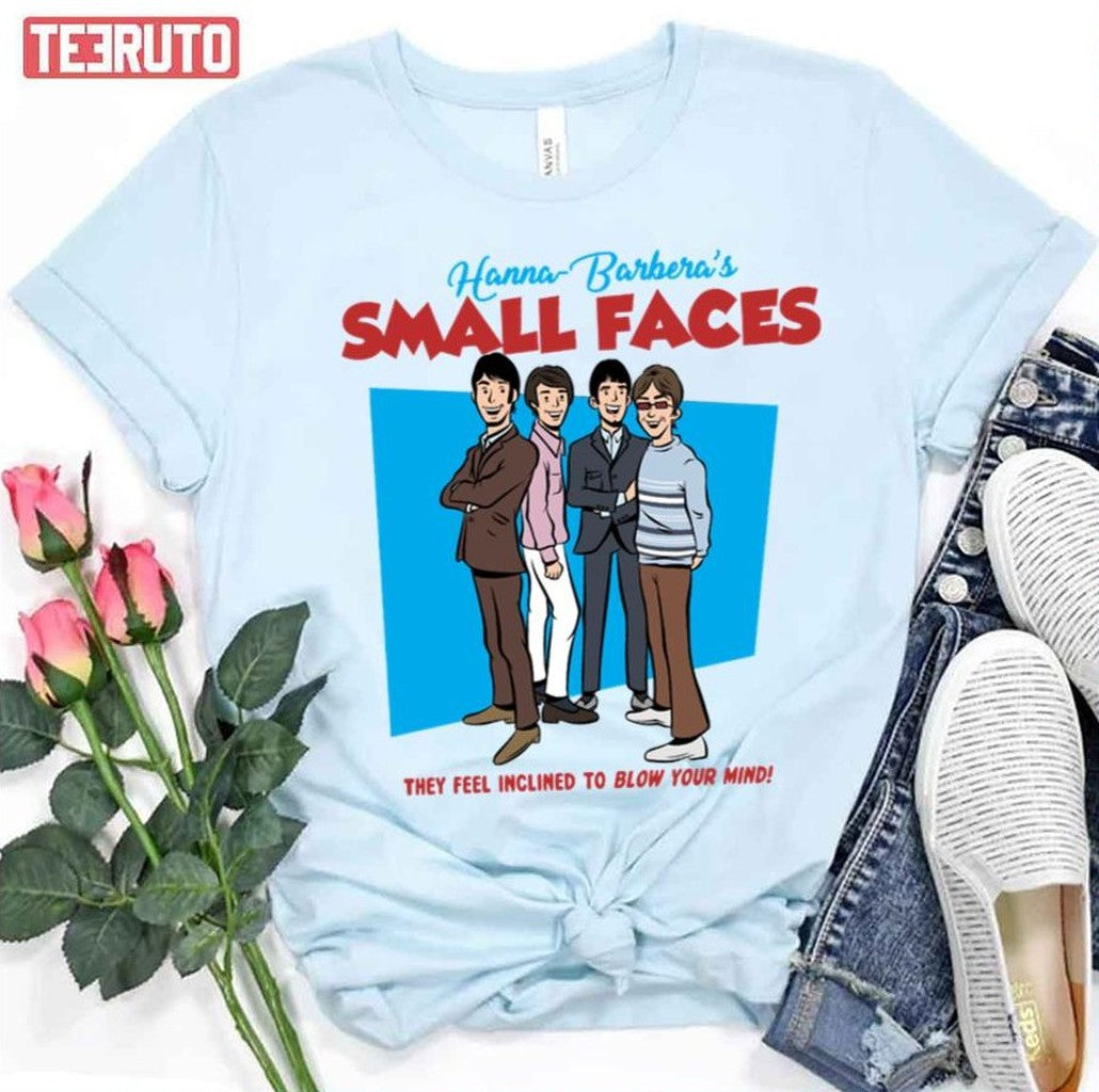 Cartoon Hanna Barbera's Small Faces Unisex T-Shirt