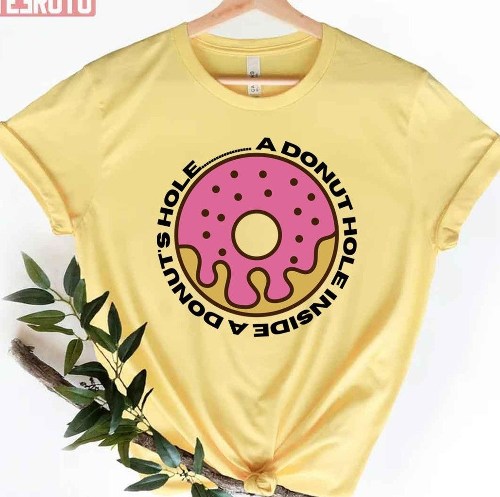 A Donut Hole Inside A Donut's Hole Knives Unisex T-Shirt
