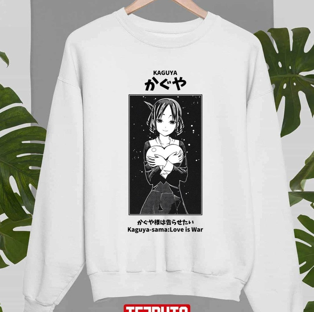 BW Kaguya-sama Love is War Fanart Kaguya Shinomiya Love Is War Unisex Sweatshirt