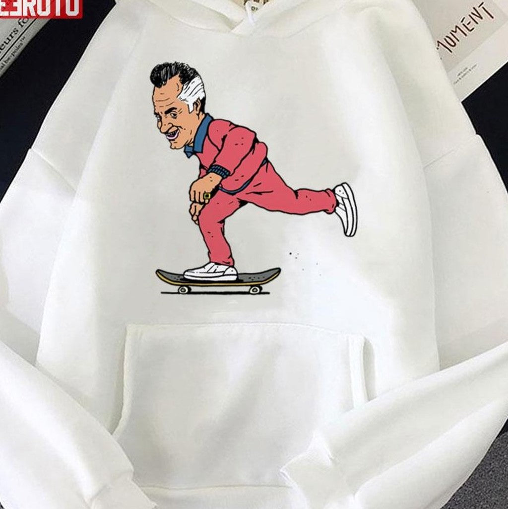 Cartoon Design The Soprano Paulie Walnuts Skateboard Unisex Sweatshirt