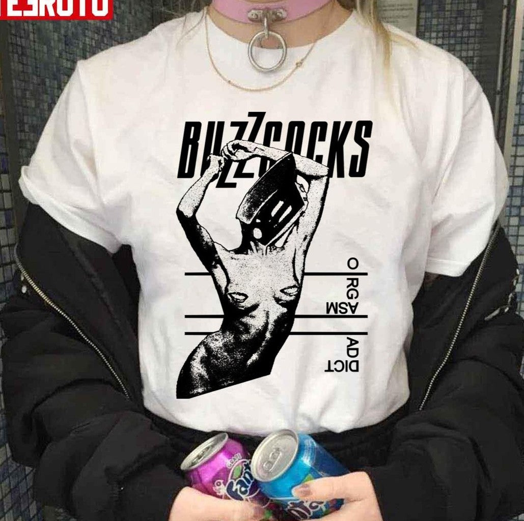Buzz Cocks Orgasm Addict Unisex T-Shirt