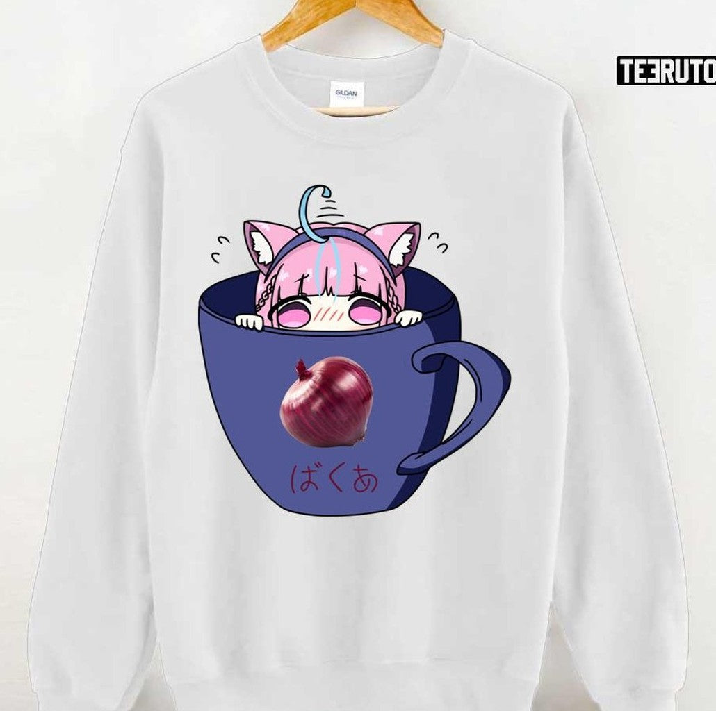 Chibi Minato Aqua In A Coffee Cup Unisex Hoodie