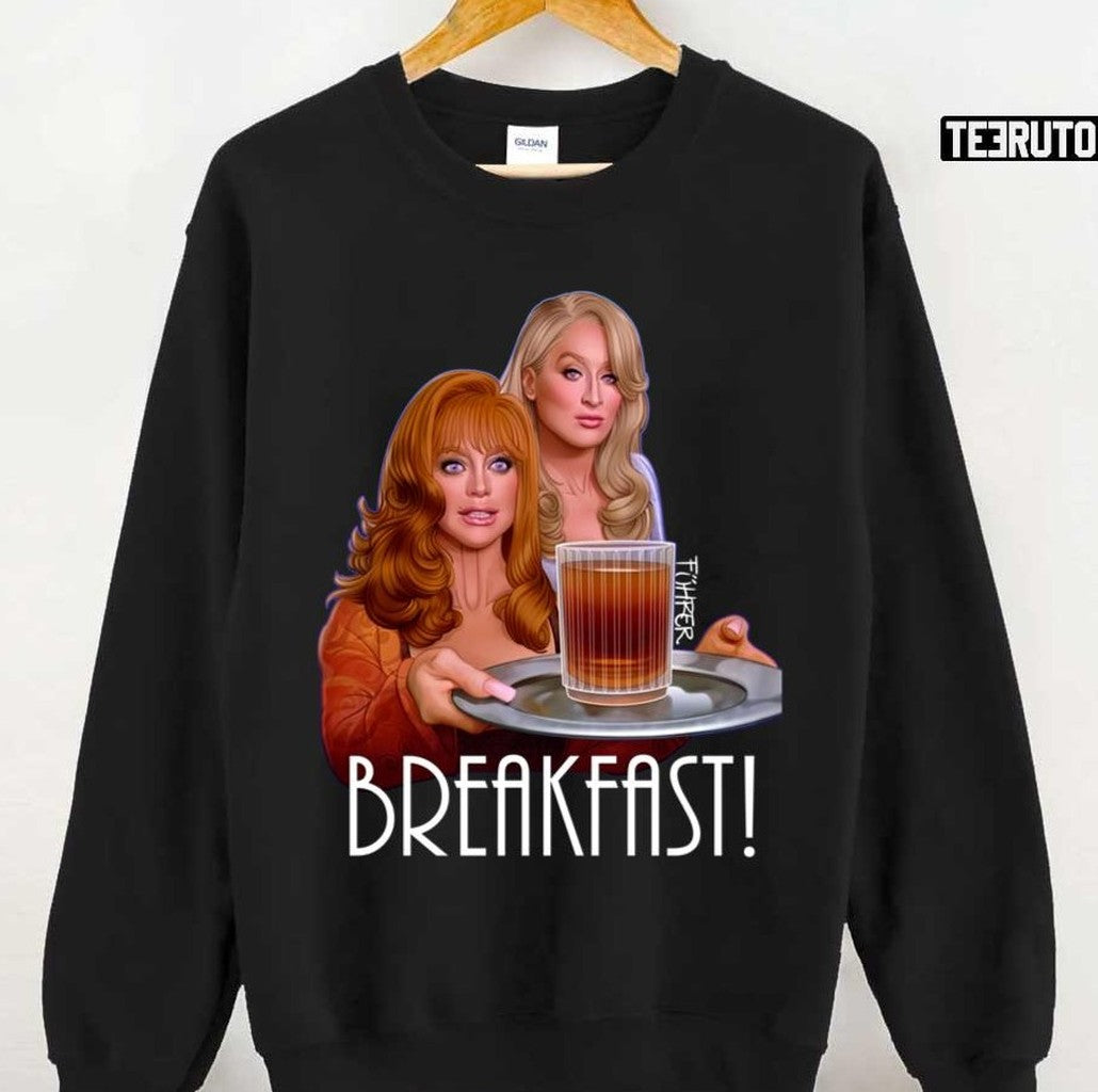 Breakfast Death Becomes Her Unisex T-shirt