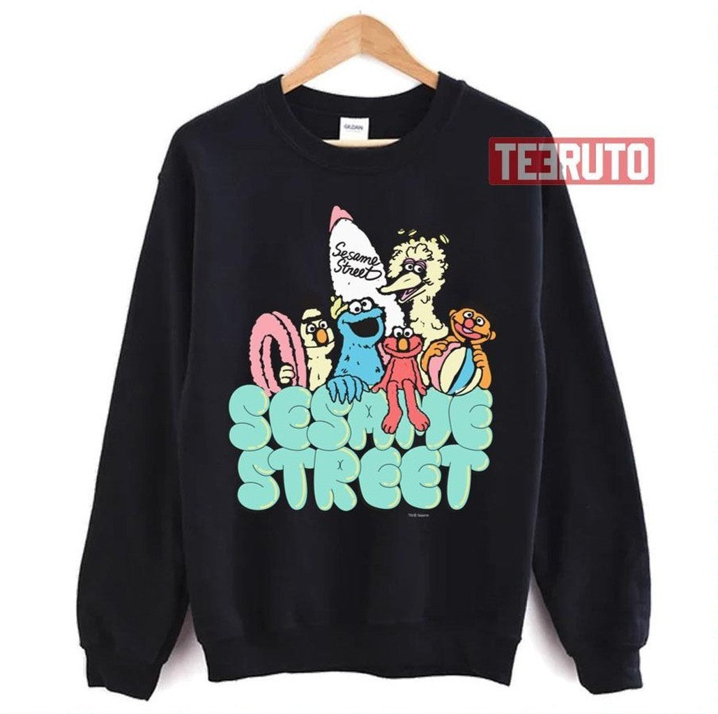 90's Sesame Street Vintage Surf Unisex T-Shirt