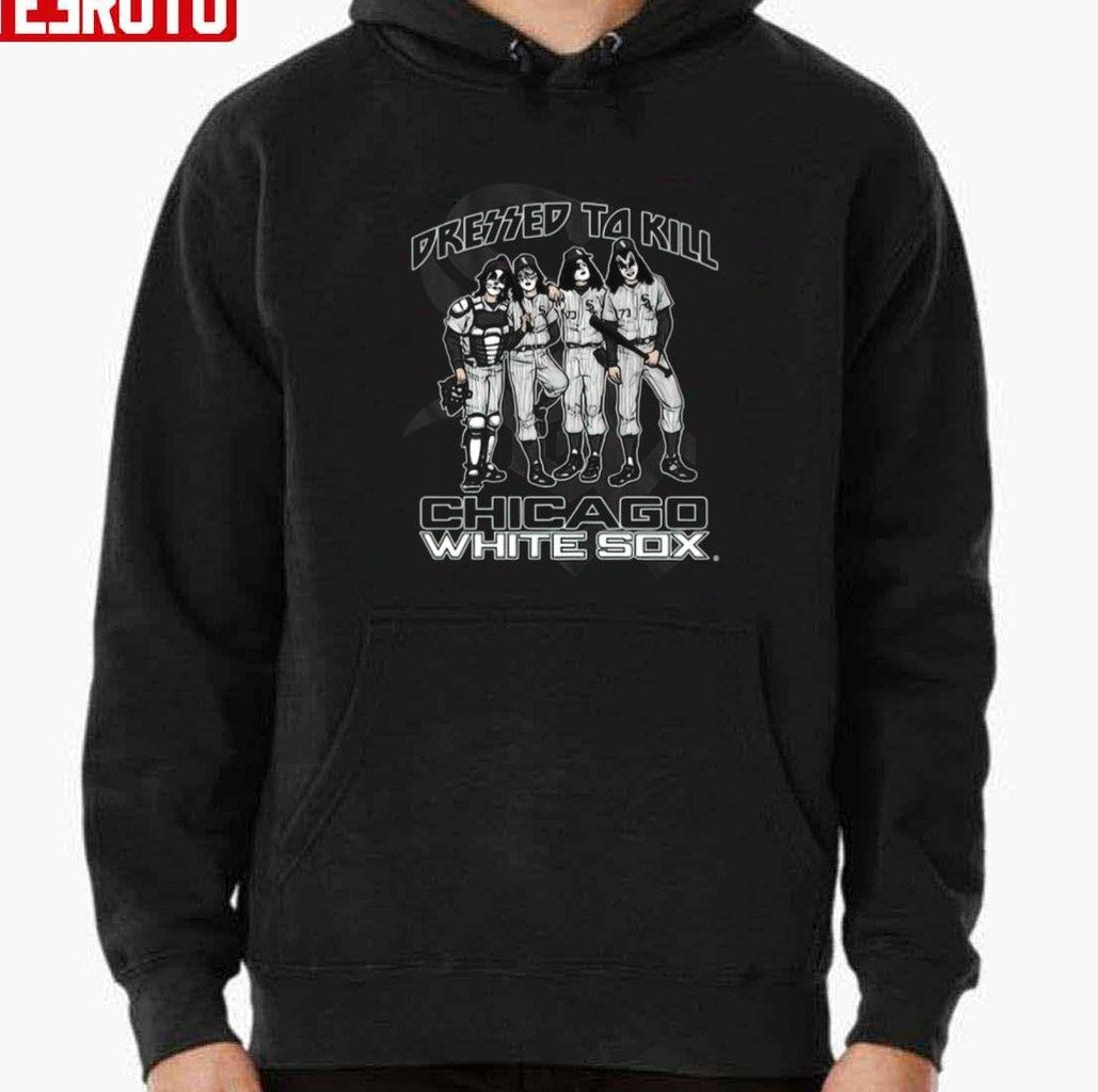Chicago White Sox X Kiss Band Dressed To Kill Unisex T-Shirt