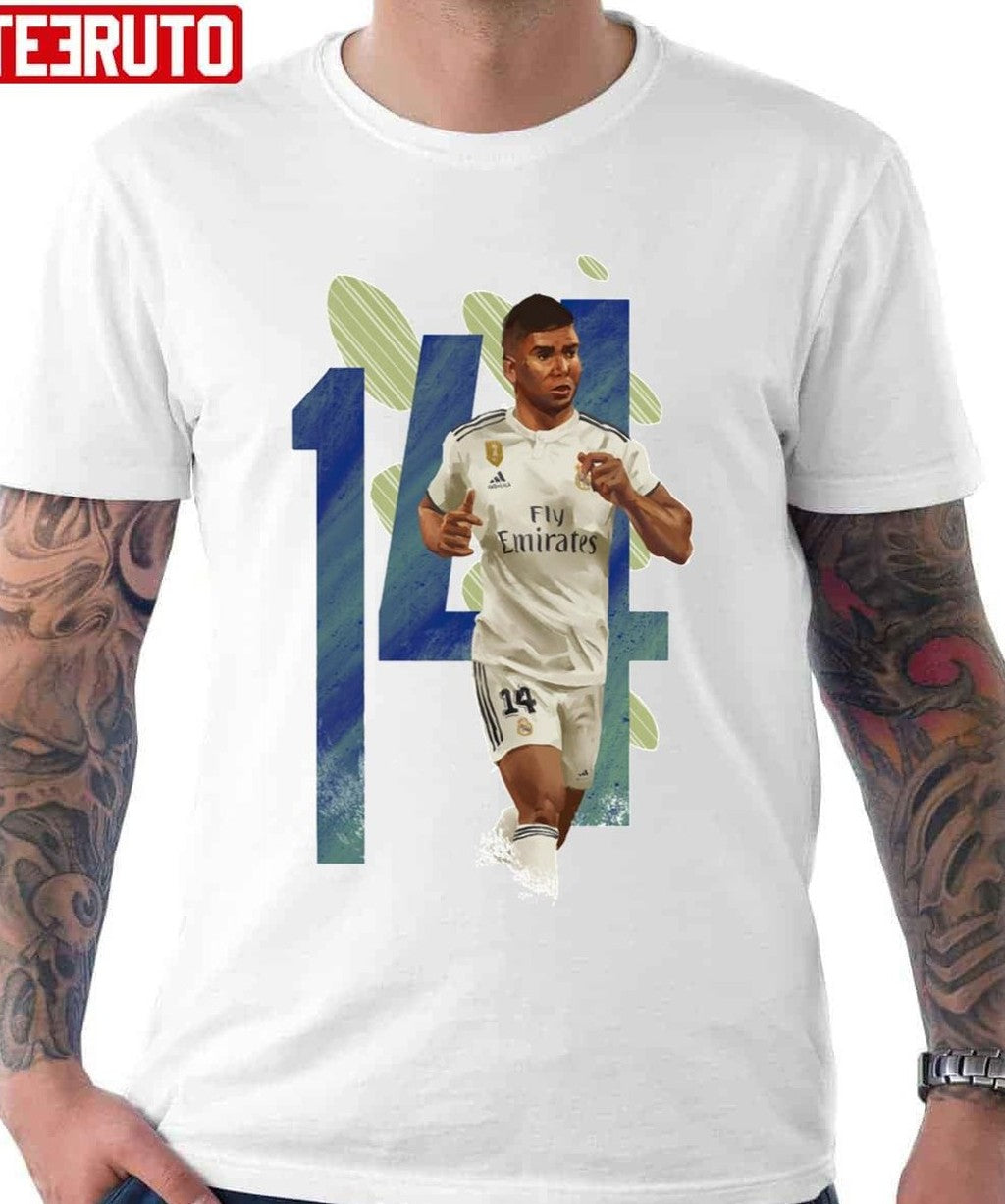 Casemiro Brazilian Football Player Unisex Hoodie