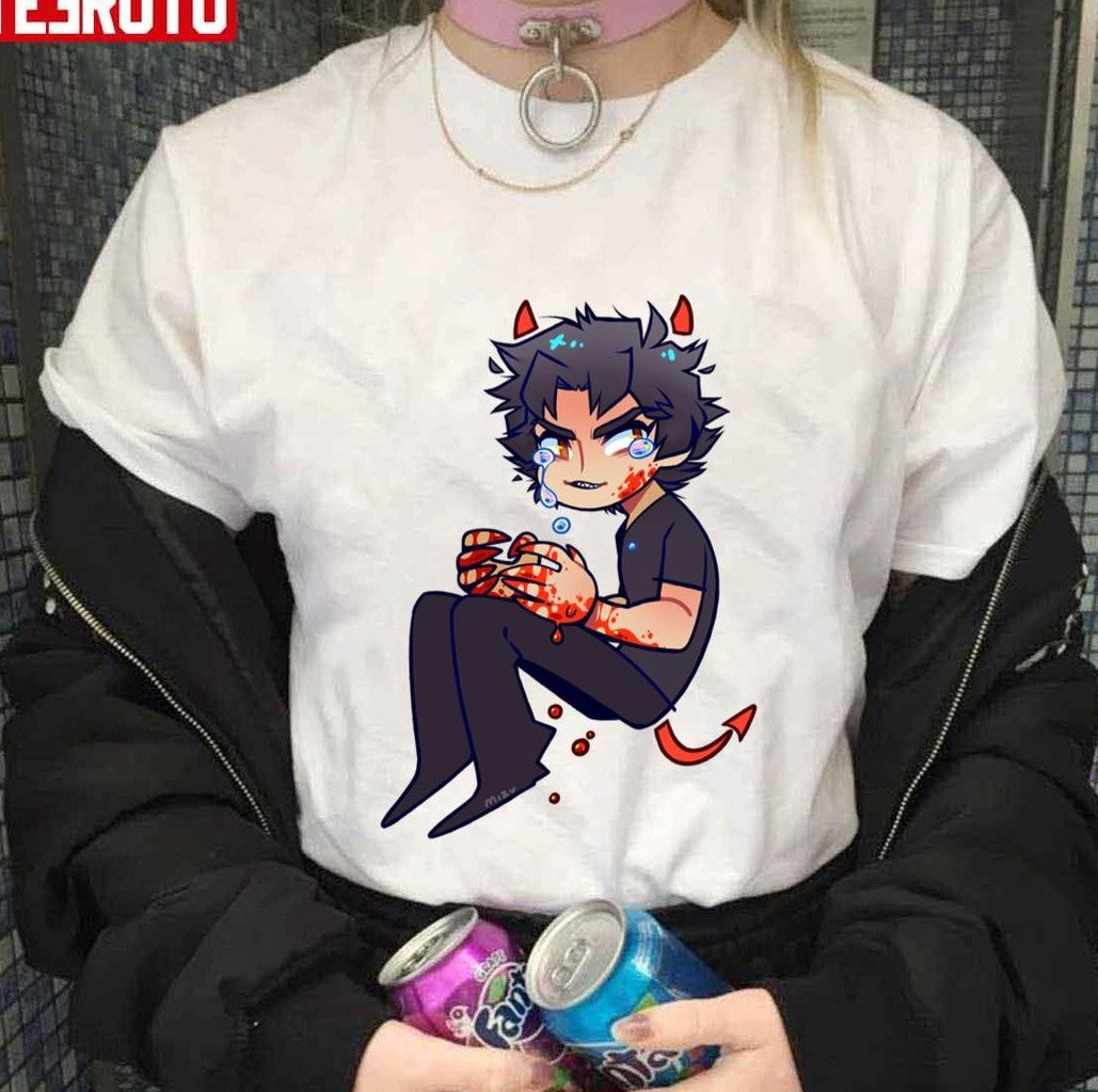 Chibi Devilman Crybaby Akira Fudo Unisex T-Shirt