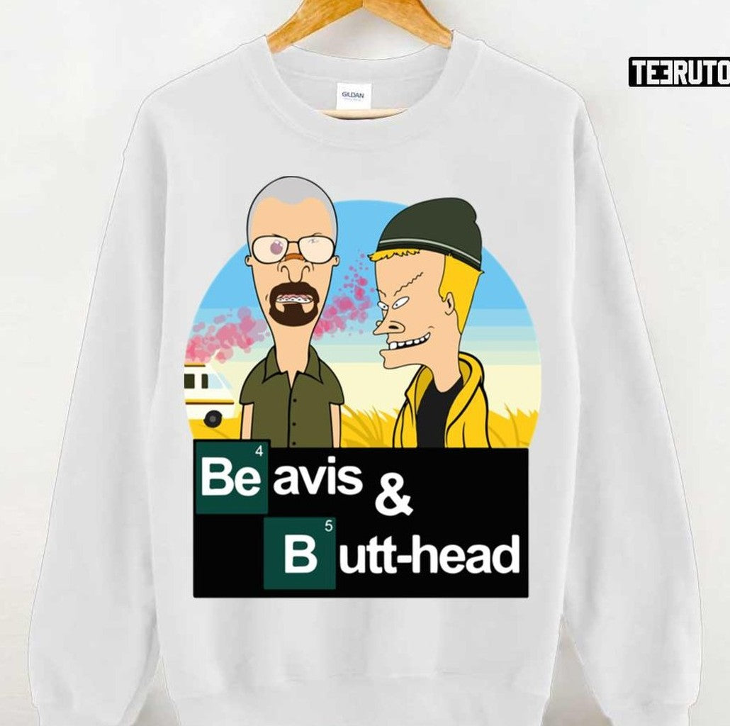 Breaking Bad Design Beavis And Butthead Unisex T-Shirt